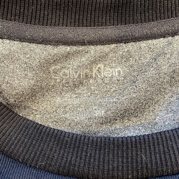 Calvin Klein Mens sweatshirt black size large - Picture 6 of 6